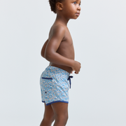 boys original slate floral boardie