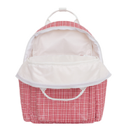 poppy gingham coated everyday backpack