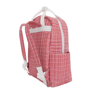 poppy gingham coated everyday backpack