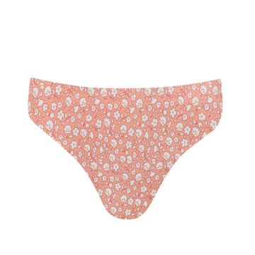 womens melone floral midrise bikini bottom