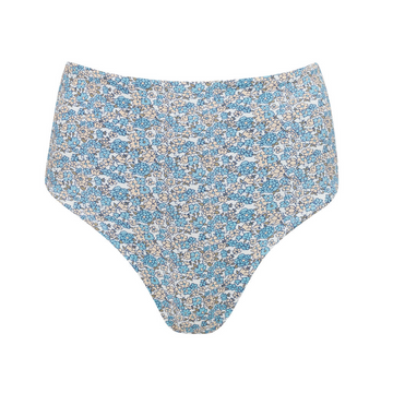 womens original slate floral high waisted bikini bottom