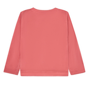 women's sailor red french terry jacket