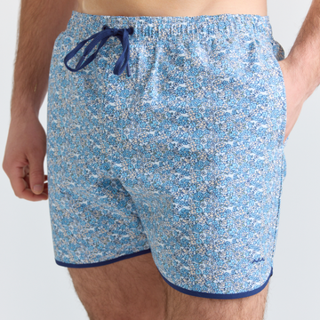 men's original slate floral boardie
