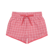 boys poppy gingham boardie