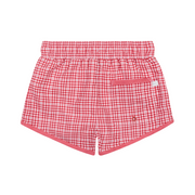 boys poppy gingham boardie