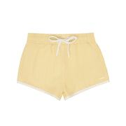 boys buttercream stripe boardie