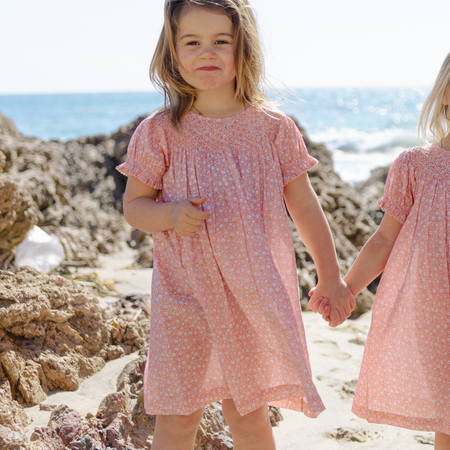 girls melone floral coverup – minnow