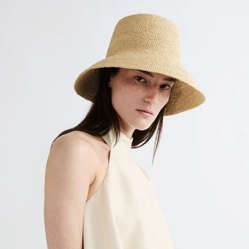 janessa leone natural felix hat