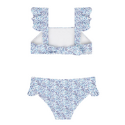 girls morning glory ruffle tie back bikini
