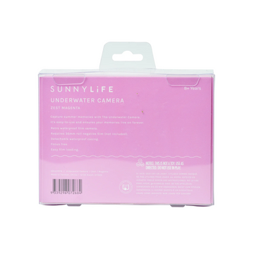 sunnylife magenta underwater camera