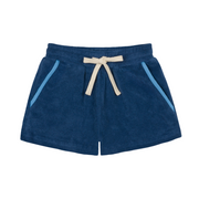 boys newport navy french terry short