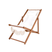 business & pleasure sling chair, antique white