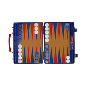 gammn navy backgammon board