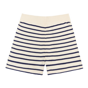 women's breton stripe knit short