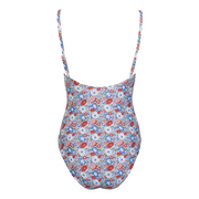 women's americana blossom v-neck one piece