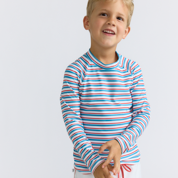 unisex jetty stripe rashguard