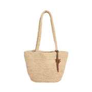 manebi medium natural raffia panier