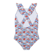 girls americana blossom crossover one piece