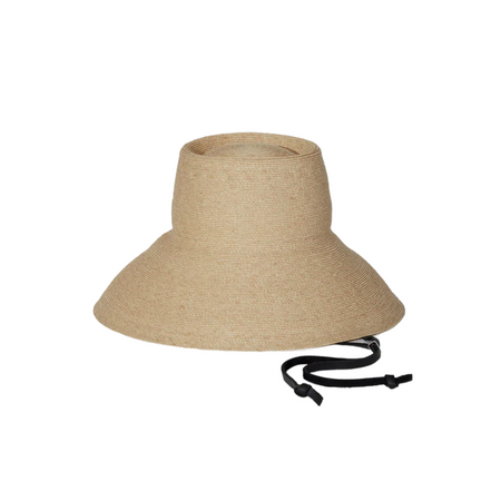 janessa leone natural suni hat – minnow