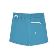 boys cerulean blue board shorts