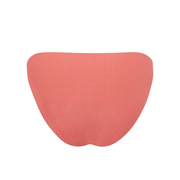 women's sailor red seersucker mid rise bikini bottom