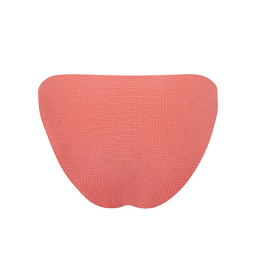 women's sailor red seersucker mid rise bikini bottom