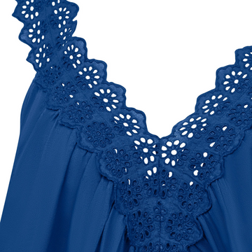 women's oyster blue tank dress