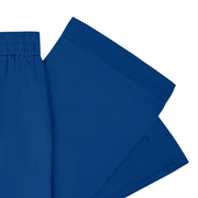 women's oyster blue linen pant