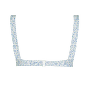 women's slate floral cup bikini top