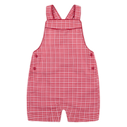 baby poppy gingham short overall