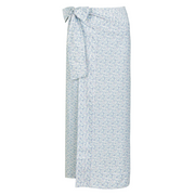 women's slate floral pareo