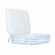 oasis blue gingham lunchbox