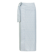 women's slate floral pareo