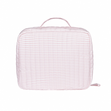 pink stripe lunchbox