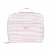 pink stripe lunchbox