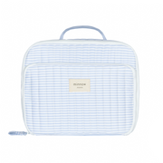 powder blue stripe lunchbox