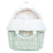sea marsh floral coated everyday backpack