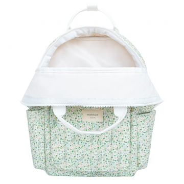 sea marsh floral coated everyday backpack