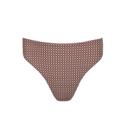 women's cafe flora mid rise bikini bottom