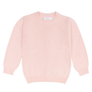 unisex soft pink knit sweater