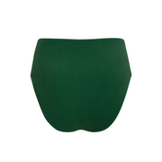 women's palma green terry high waisted bikini bottom