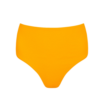 women's marigold terry high waisted bikini bottom