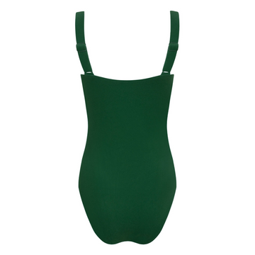 women's palma green terry one piece