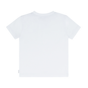 unisex white pocket tee