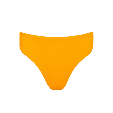 women's marigold terry mid rise bikini bottom