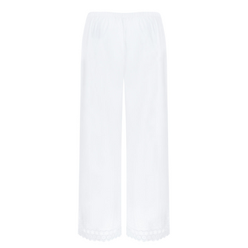 women's white schiffly beach pants