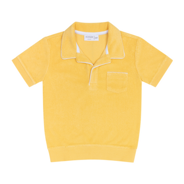 unisex soleil french terry polo