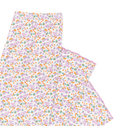 women's orchid floral pima pajamas set