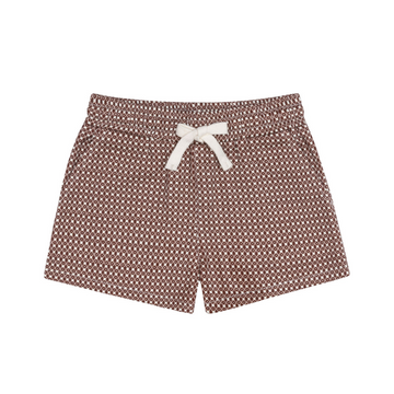 boys cafe flora ultra-soft twill shorts