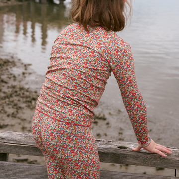 girls Betsy Ann pima pajamas set